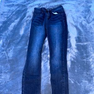 super skinny dark wash jeans